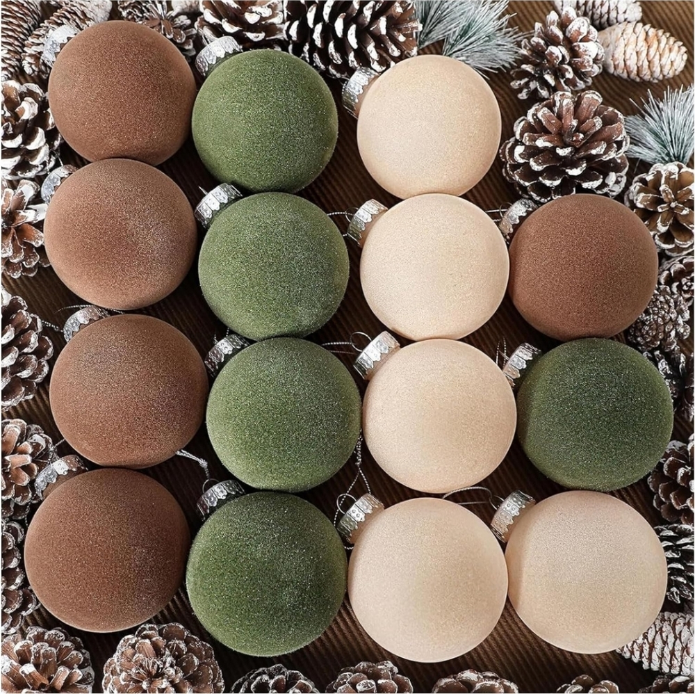Festive Ornament Collection - Earthy Tones
